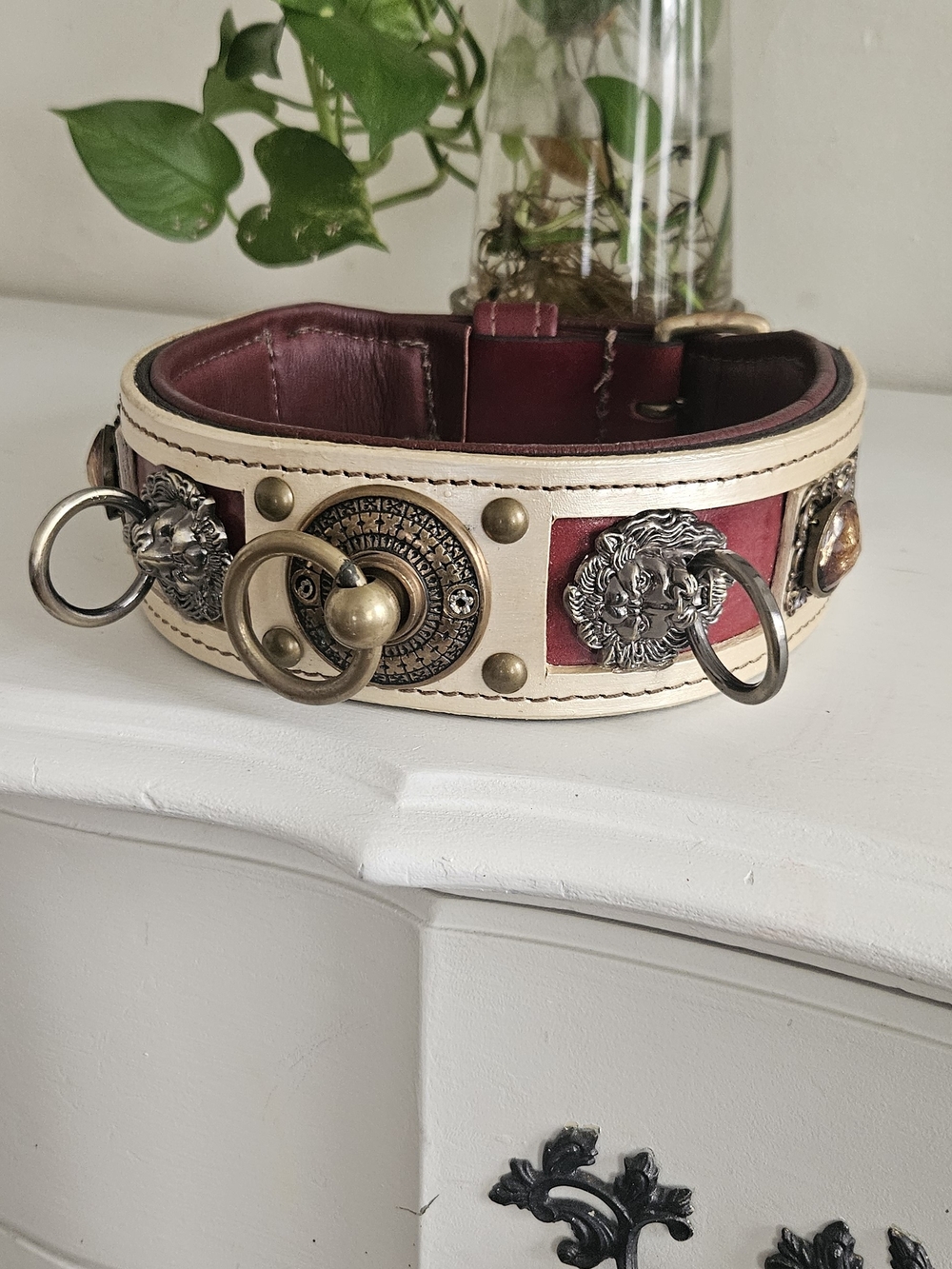 Oli Collars-Heavy-duty, Artisan Leather Dog Collar